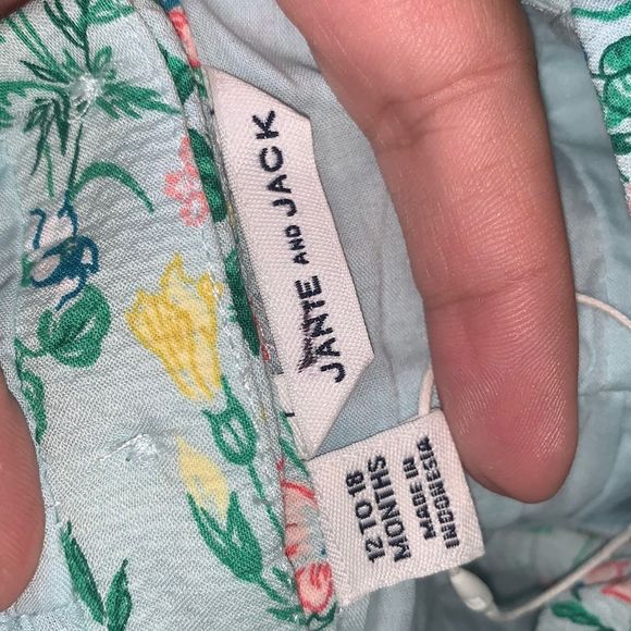 Janie and Jack Pique Pleated Dress, 12-18M - NEW - Picture 6 of 10